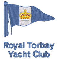 Royal Torbay Yacht Club Ladies Technical Polo Shirt - Wht Design