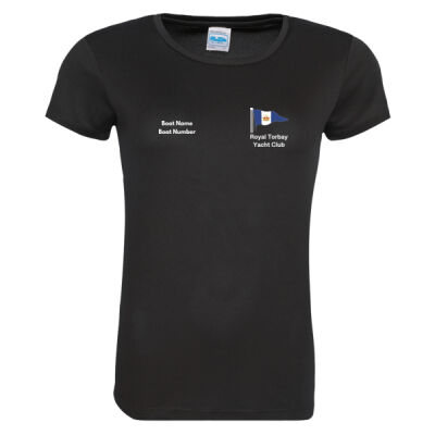 RTYC Ladies Sport T-shirt Personalised Thumbnail