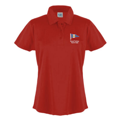 Royal Torbay Yacht Club Ladies Technical Polo Shirt Thumbnail