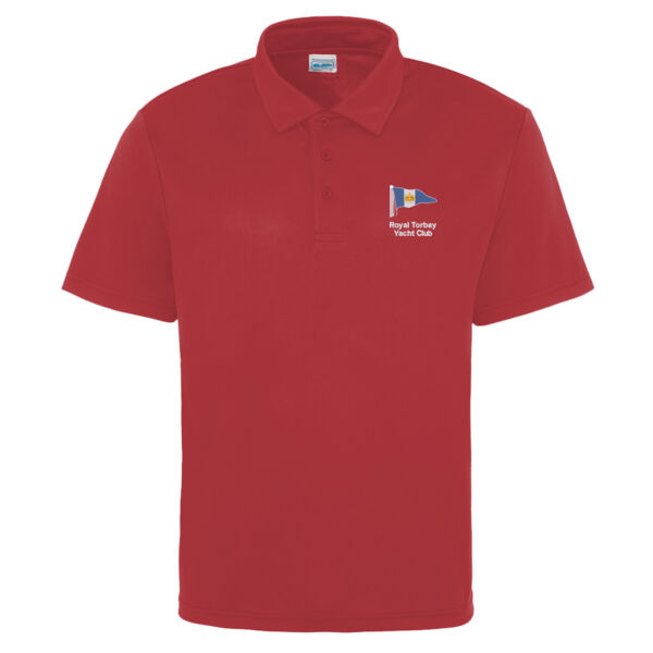 Royal Torbay Yacht Club Technical Polo Shirt Thumbnail